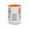 15oz chow chow mug, Orange