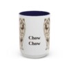 15oz Chow Chow Mug, Navy, front view