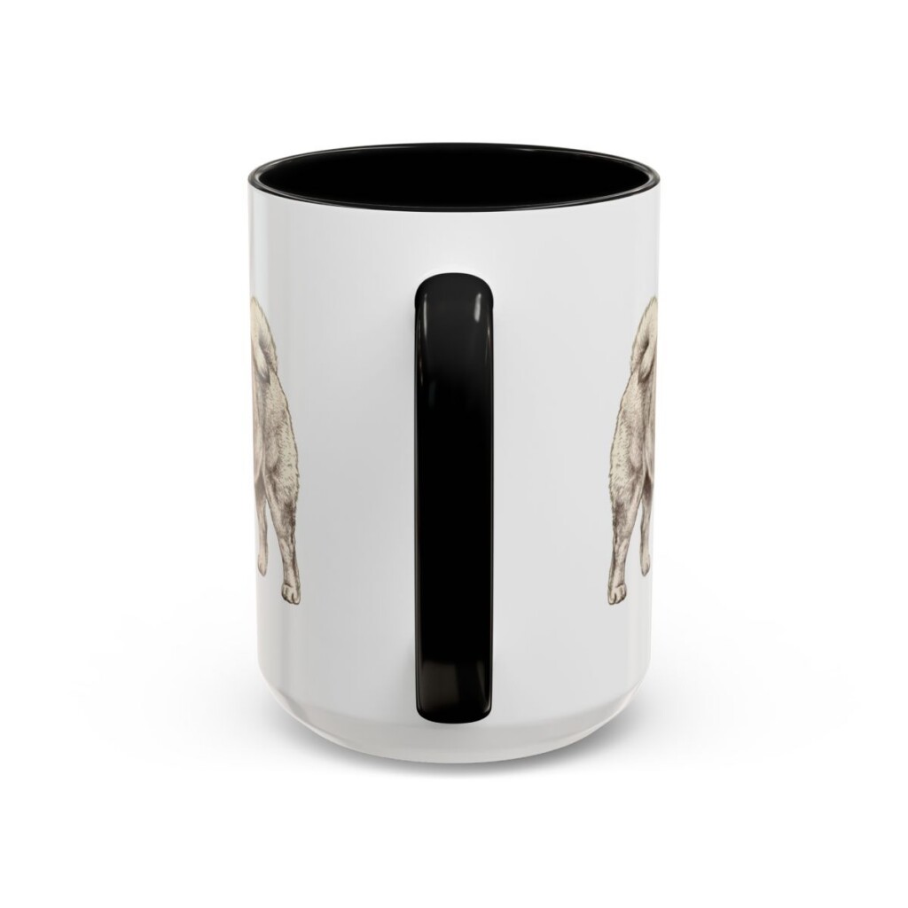 15oz chow chow mug, Black