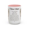 15oz chow chow mug, Pink