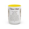 15oz chow chow mug, Yellow