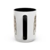 15oz Chug Mug, Black, back view