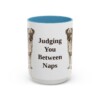 15oz Funny Chug Mug, Light Blue, front view