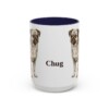 15oz Chug Mug, Navy, front view