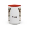 15oz Chug Mug, Red, front view
