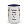 15oz-cirneco-delletna-mug-humor-navy 15oz Funny Cirneco dell'Etna Mug, Navy, front view