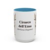 15oz-cirneco-delletna-mug-latin-light-blue 15oz Cirneco dell'Etna Latin Mug, Light Blue, front view