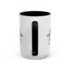 15oz Cockapoo Dog Dad Mug, Black, back view