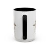 15oz Funny Cockapoo Mug, Black, back view