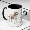 15oz Funny Cockapoo Mug, Black, lifestyle photo