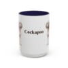 15oz Cockapoo Mug, Navy, front view