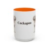15oz Cockapoo Mug, Orange, front view