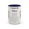 15oz Coton de Tulear Mug, Navy, front view