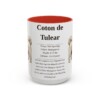 15oz Coton de Tulear Mug, Red, front view