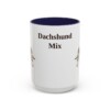 15oz-dachshund-mix-mug-navy 15oz Dachshund Mix Mug, Navy, front view