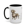 15oz-dachshund-mug-writeup-black-left 15oz Dachshund Mug, Black, left side view