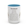 15oz-dachshund-mug-writeup-light-blue 15oz Dachshund Mug, Light Blue, front view