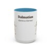 15oz-dalmatian-mug-latin-light-blue 15oz Dalmatian Latin Mug, Light Blue, front view