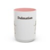 15oz Dalmatian Mug, Pink, front view