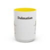 15oz Dalmatian Mug, Yellow, front view