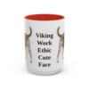 15oz-danish-swedish-farmdog-mug-humor-red 15oz Funny Danish-Swedish Farmdog Mug, Red, front view