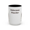 15oz-doberman-pinscher-mug-black-front 15oz Doberman Pinscher Mug, Black, front view