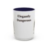 15oz-doberman-pinscher-mug-humor-navy 15oz Funny Doberman Pinscher Mug, Navy, front view