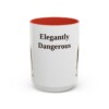 15oz-doberman-pinscher-mug-humor-red 15oz Funny Doberman Pinscher Mug, Red, front view
