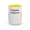 15oz-doberman-pinscher-mug-humor-yellow 15oz Funny Doberman Pinscher Mug, Yellow, front view