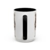 15oz Doberman Pinscher Latin Mug, Black, back view