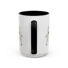 15oz Dogue de Bordeaux Dog Dad Mug, Black, back view