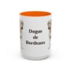 15oz-dogue-de-bordeaux-mug-orange 15oz Dogue de Bordeaux Mug, Orange, front view