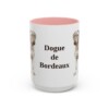 15oz-dogue-de-bordeaux-mug-pink 15oz Dogue de Bordeaux Mug, Pink, front view