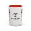 15oz-dogue-de-bordeaux-mug-red 15oz Dogue de Bordeaux Mug, Red, front view