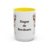 15oz-dogue-de-bordeaux-mug-yellow 15oz Dogue de Bordeaux Mug, Yellow, front view