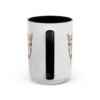 15oz Dorgi Mug, Black, back view