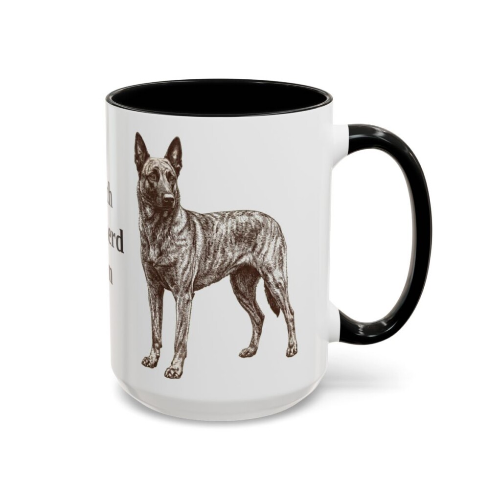 15oz-dutch-shepherd-mug-mom-black-right 15oz Dutch Shepherd Dog Mom Mug, Black, right side view