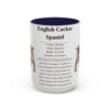 15oz English Cocker Spaniel Mug, Navy, front view
