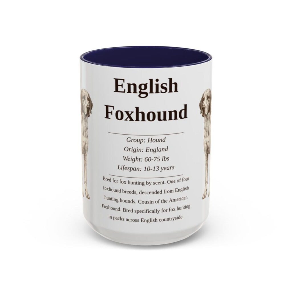 15oz-english-foxhound-mug-writeup-navy 15oz English Foxhound Mug, Navy, front view
