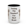 15oz Funny English Setter Mug, Black, front view