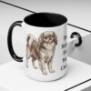 15oz Funny English Toy Spaniel Mug, Black, lifestyle photo