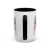 15oz English Toy Spaniel Dog Mom Mug, Black, back view