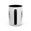 15oz English Toy Spaniel Mug, Black, back view