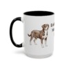 15oz-entlebucher-mountain-dog-mug-black-left 15oz Entlebucher Mountain Dog Mug, Black, left side view