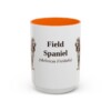 15oz-field-spaniel-mug-latin-orange 15oz Field Spaniel Latin Mug, Orange, front view
