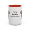 15oz-field-spaniel-mug-latin-red 15oz Field Spaniel Latin Mug, Red, front view