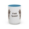 15oz-field-spaniel-mug-light-blue 15oz Field Spaniel Mug, Light Blue, front view