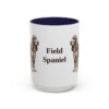 15oz-field-spaniel-mug-navy 15oz Field Spaniel Mug, Navy, front view