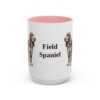 15oz-field-spaniel-mug-pink 15oz Field Spaniel Mug, Pink, front view