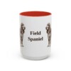 15oz-field-spaniel-mug-red 15oz Field Spaniel Mug, Red, front view